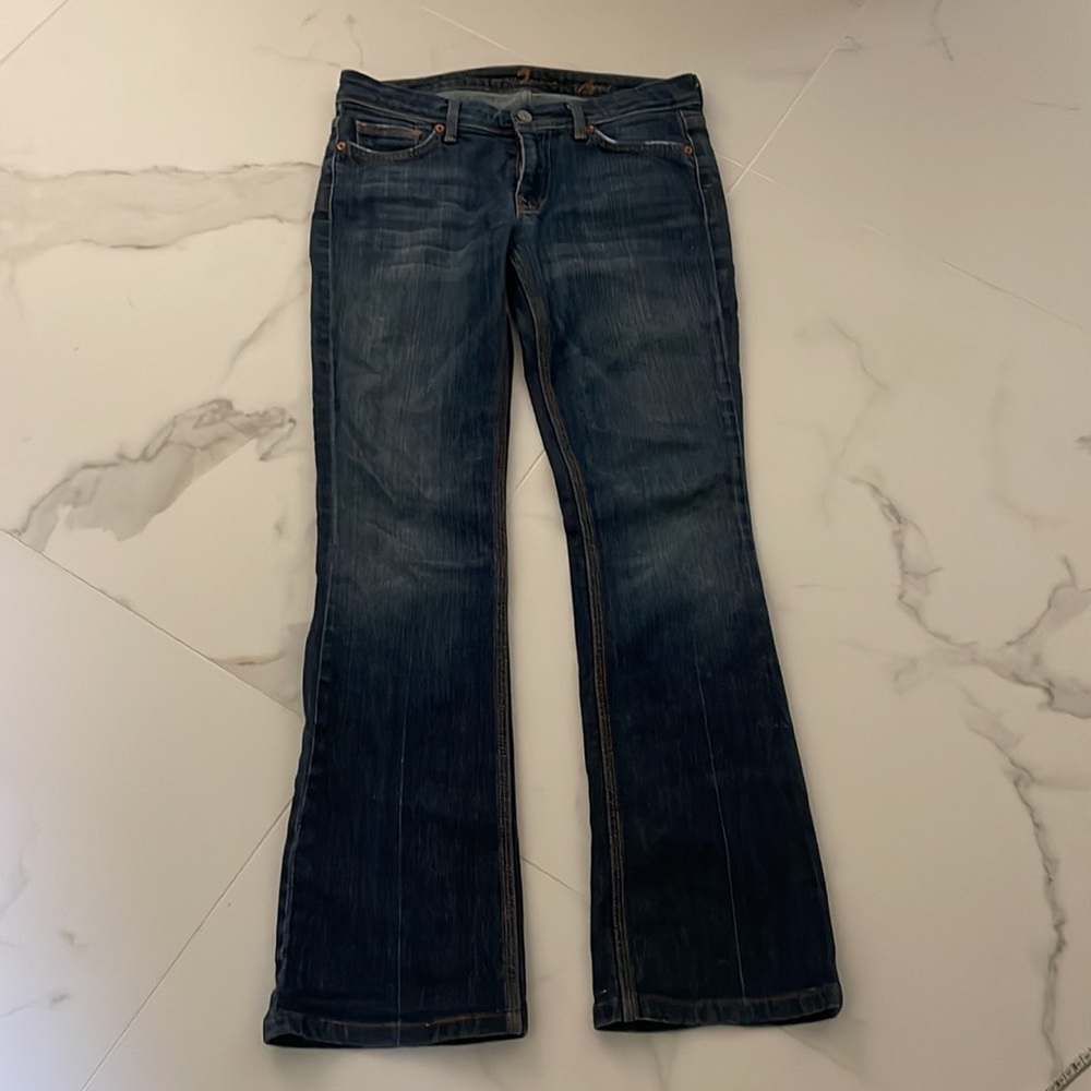 Seven slight flare jeans